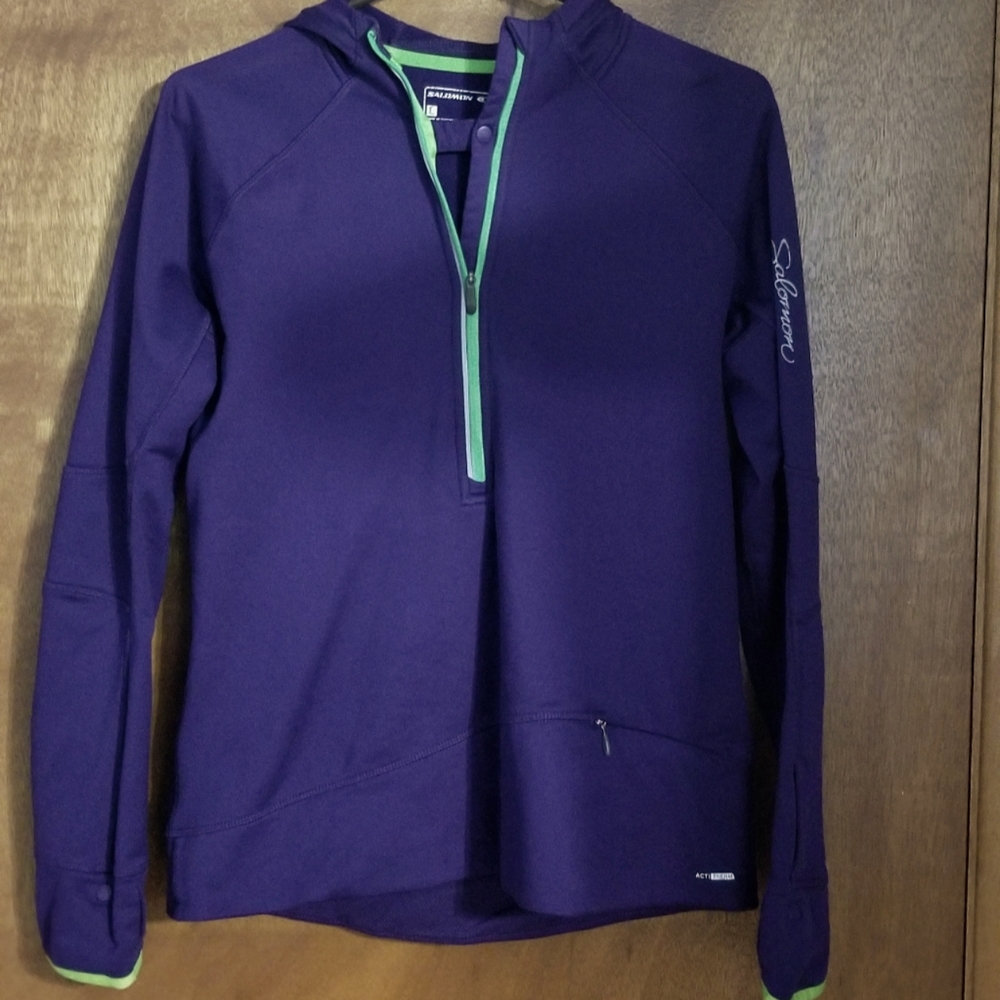 Salomon W. Half Zip Running Sweater
